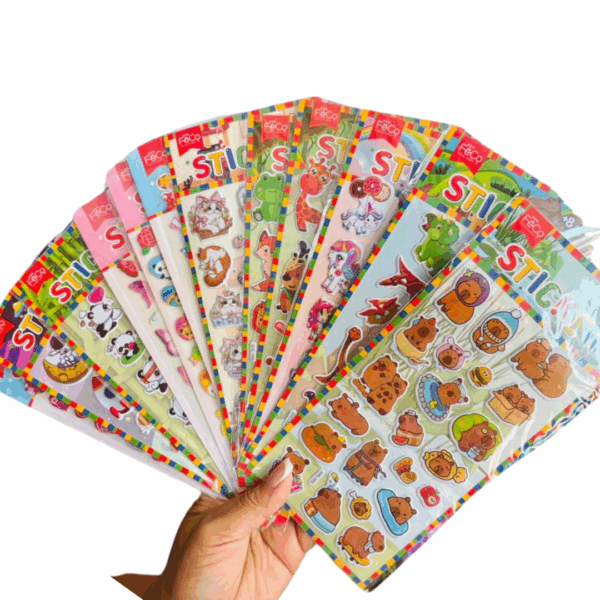 Stickers 12 unidades