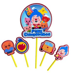 Topper torta Payaso plim plim