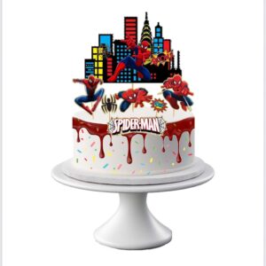 Topper torta spiderman