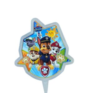 Vela de cumpleaños paw patrol