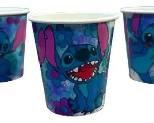 6 vasos cumpleaños lilo y stitch