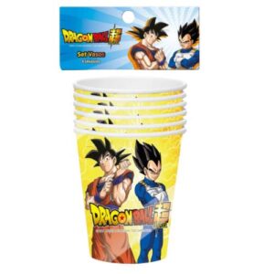 Vasos dragon ball z (6 unidades)