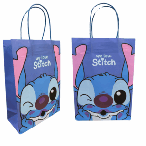 Bolsa cumpleaños Lilo y Stitch 22x32 cm