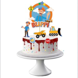 Topper torta cumpleaños Blippi