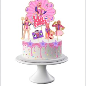 Topper torta Luli Pampim cumpleaños
