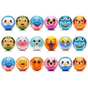 Pack 12 Pelotas Animales Antiestres Sorpresas De Cumpleaños