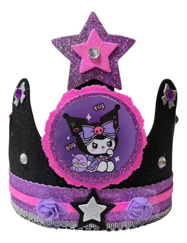 Corona cumpleaños kuromi