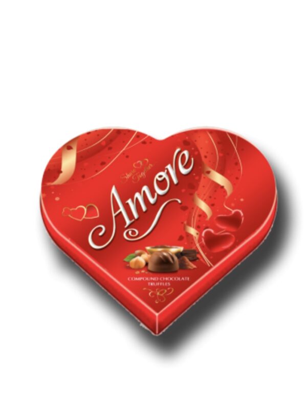 Bombones Corazón Amore Rellenos 100 Gr Mabu