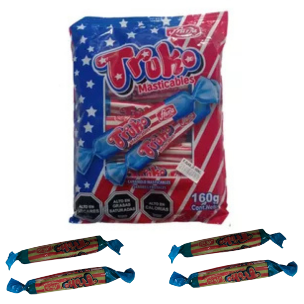 Caramelos Masticables Truko De Fruna Para Piñatas 160g