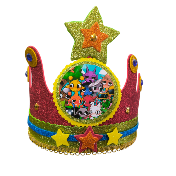 Corona De Cumpleaños Festejado Sprunki