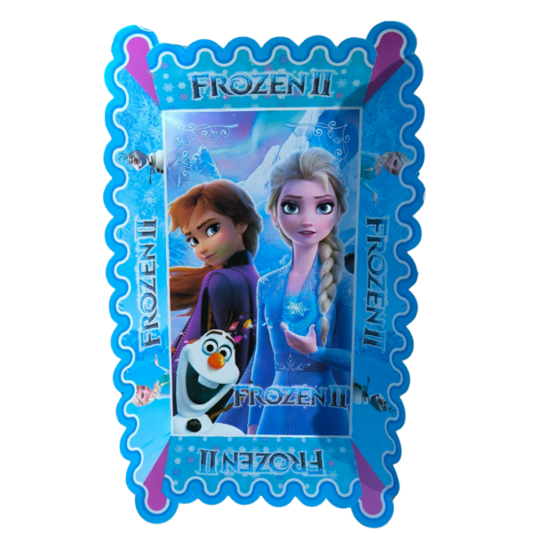 Pack 6 Bandejas Decorativas Cumpleaños Frozen