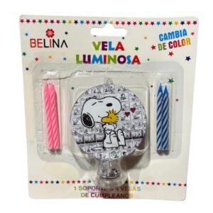 Vela Cumpleaños Snoopy