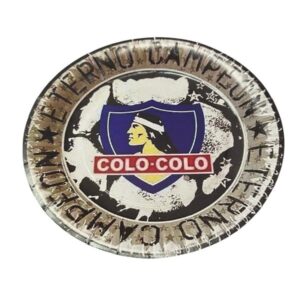 Pack 6 Platos Cumpleaños Colo Colo