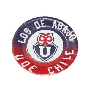 Pack 6 Platos Cumpleaño La U Universidad De Chile