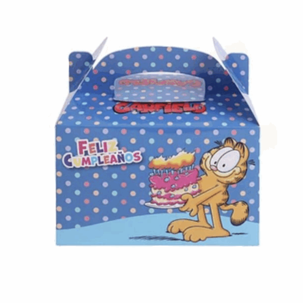 Cajitas Sorpresas De Cumpleaños Garfield (6 Unidades)