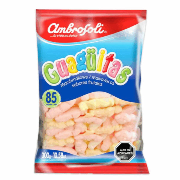 Guaguitas Marshmallows Malvaviscos Ambrosoli ( 85 Unidades )