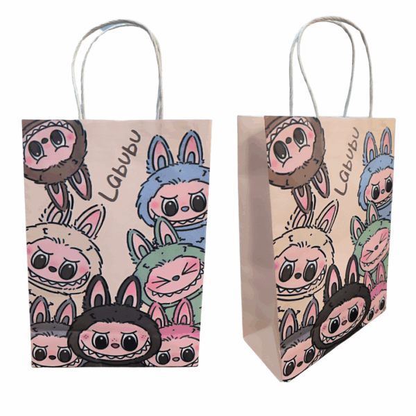 Bolsa De Papel De Cumpleaños La Bubu 32*22