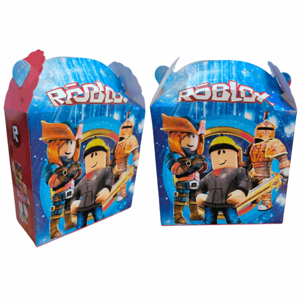 Pack 10 Cajitas Cumpleaños O Sorpresas Roblox