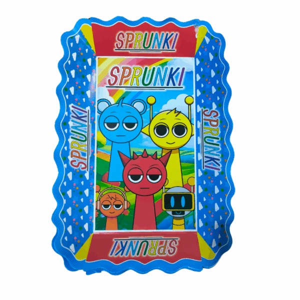Pack 6 Bandejas Decorativas Cumpleaños Sprunki