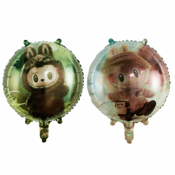 Globo Redondo La Bubu 45 Cm Metalizado