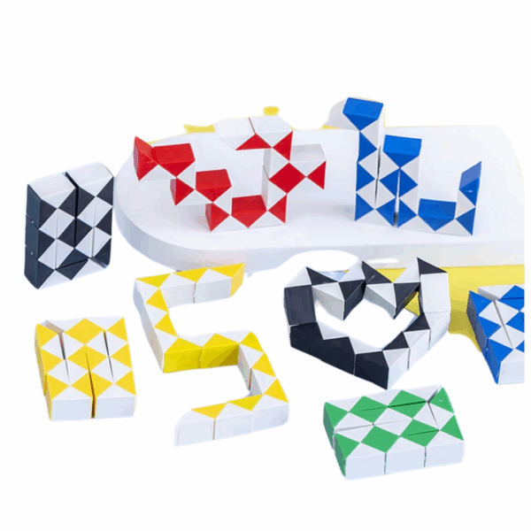 Juguetes Sensoriales Serpiente Cubos Rubik ( 20 Unidades ) - Imagen de 2