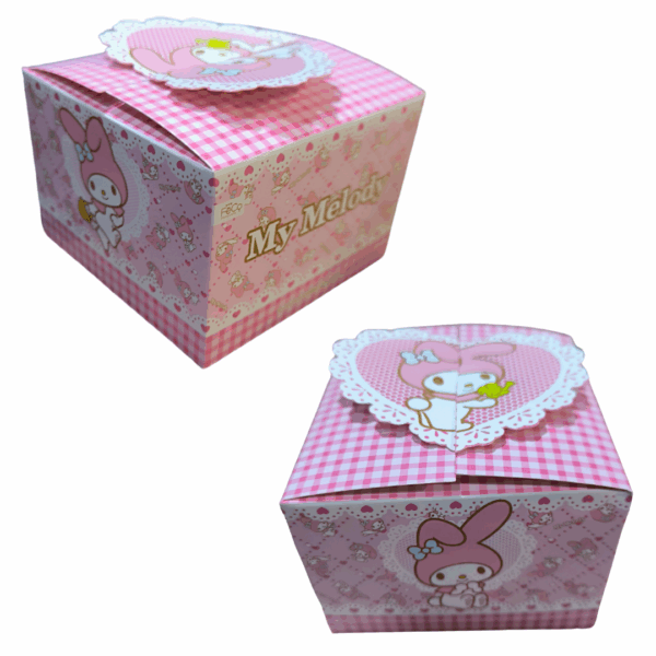 Pack 6 Cajitas Sorpresas Cumpleaños My Melody Cotillón