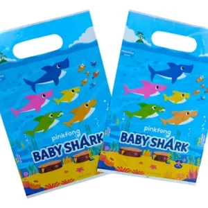 Pack 6 Bolsas Dulceras Baby Shark