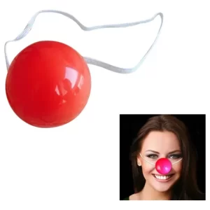 Nariz De Plástico De Payaso Con Luz Para Niños Y Adultos
