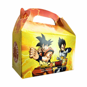 Pack X6 Cajas Para Dulces Cotillón Dragon Ball Z