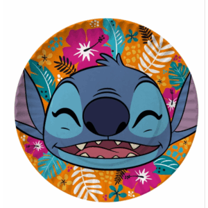 Pack 10 Platos Cartón Cumpleaños Stitch