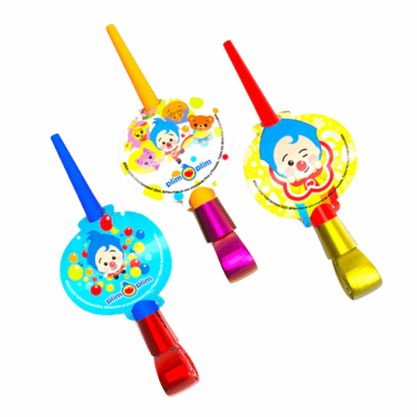 Set 6 Pito serpiente Payaso plim plim