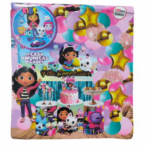 Decoración De Globos Candy Bar Cumpleaños Casa De Gabby