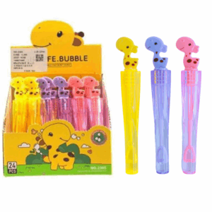 Pack 24 burbujeros Jirafas , burbujas mágicas gel sorpresas