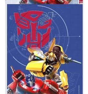 Mantel cumpleaños decorativo Transformers