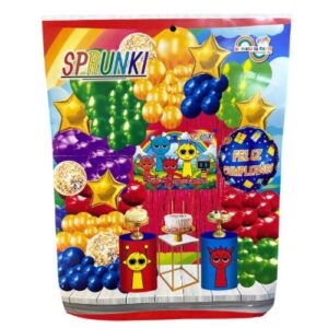 Set Decoración Globos Candy Bar Sprunki