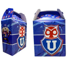 Pack 10 Cajita De Sorpresas O Cumpleaños La U De Chile