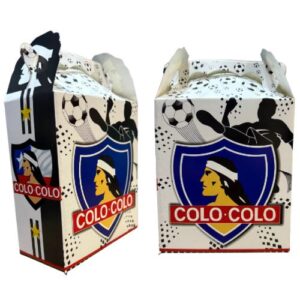 Pack 10 Cajitas De Cumpleaños O Sorpresas Colo Colo