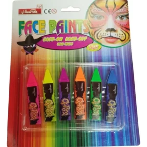 Pack 6 Maquillaje Fluor Pinta caritas