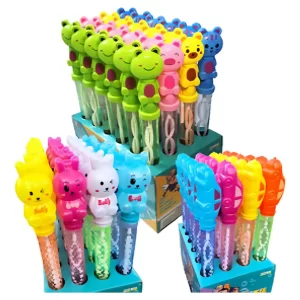 24 Juguete Burbujero Formato Tubo 25 cm