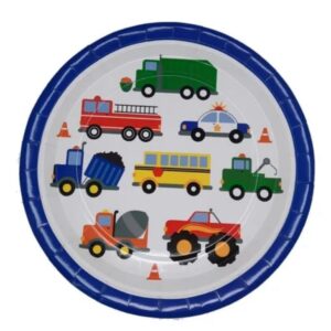 Pack 6 Platos Cumpleaños Camión