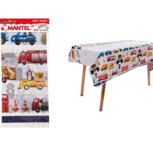 Mantel cumpleaños camión