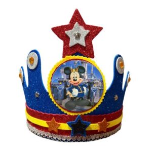 Corona Cumpleaños Festejado Mickey Mouse