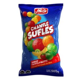 Suflés Chanfles Tutti Fruti Tamaño Familiar 500g