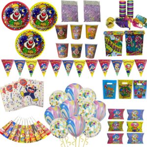 Pack Cotillón Retro Ochentero Vintage 95 Pcs