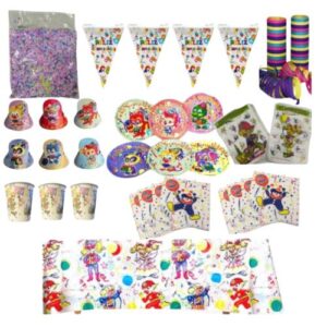 Pack Cotillón Retro Años 90 Antiguo - 10 Personas