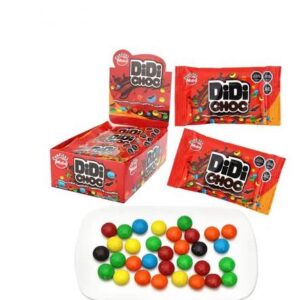 Didi Choc Chubis De Chocolate Con Caramelos (18 Unidades)