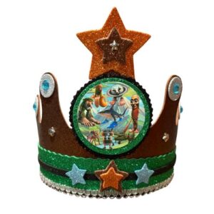 Corona Cumpleaños Festejado Tralaleros Brainrot