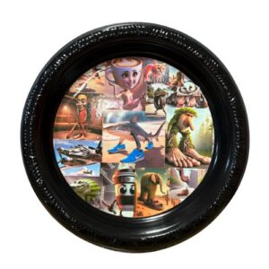 Pack 6 Platos Cotillón Cumpleaños Tralaleros Brainrot