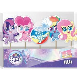 Vela Cumpleaños My Little Pony Cotillón