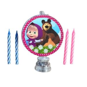 Vela Cumpleaños Masha Y El Oso